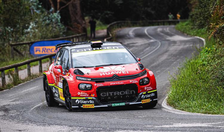 Jan Solans toma la delantera con el Citroën C3 Rally2