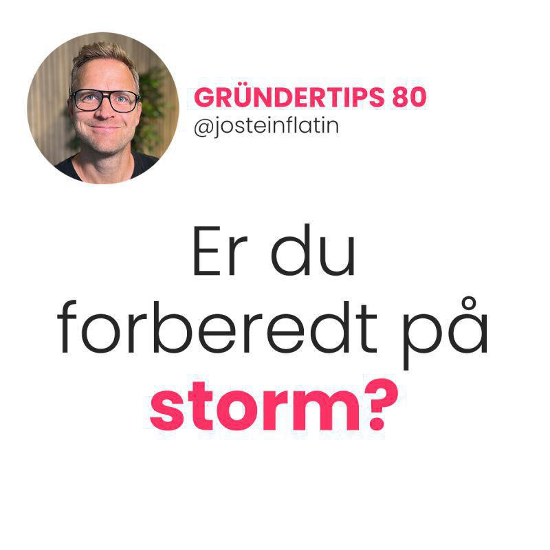 Er du forberedt på storm? Er du forberedt på storm?
