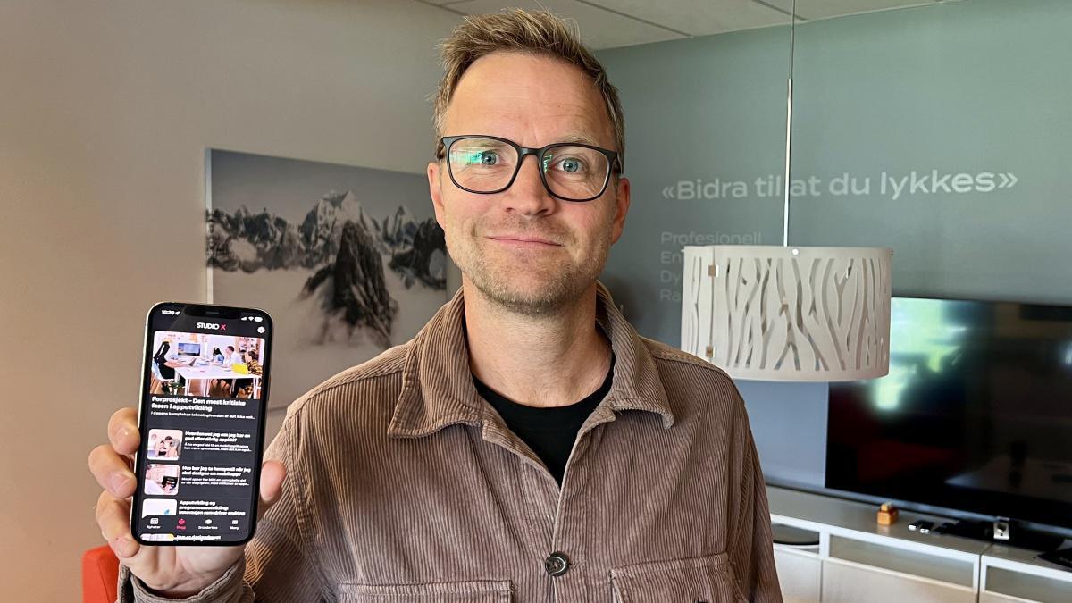 STUDIO X med egen app STUDIO X med egen app