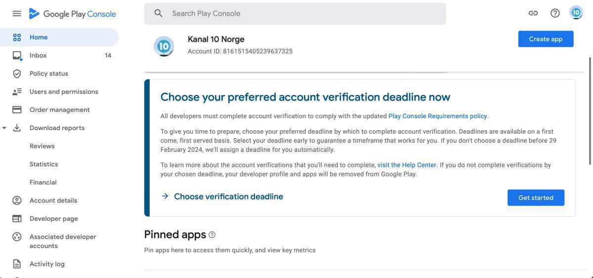 Google krever validering av utvikler kontoen Google krever validering av utvikler kontoen