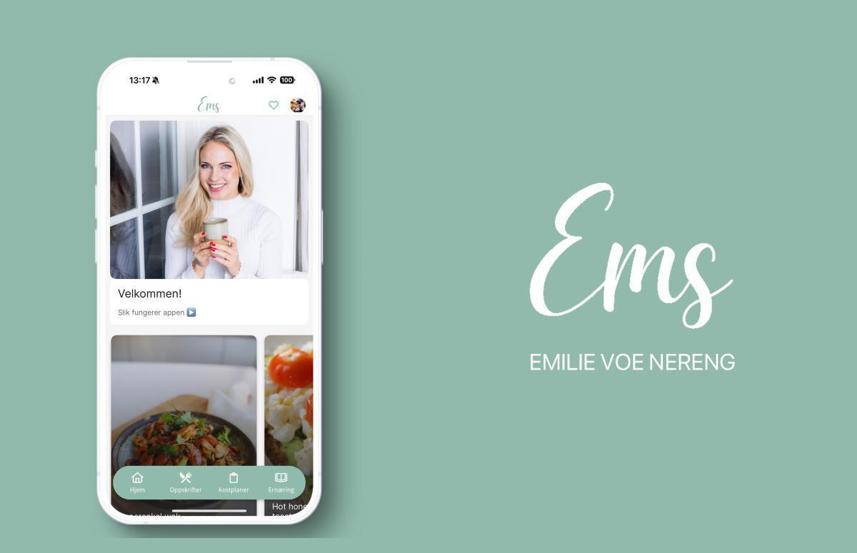Emilie Voe Nereng har lansert "Ems" Emilie Voe Nereng har lansert "Ems"