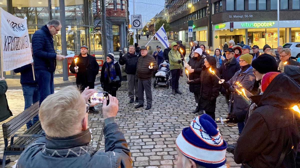 Markering av Krystallnatten Markering av Krystallnatten