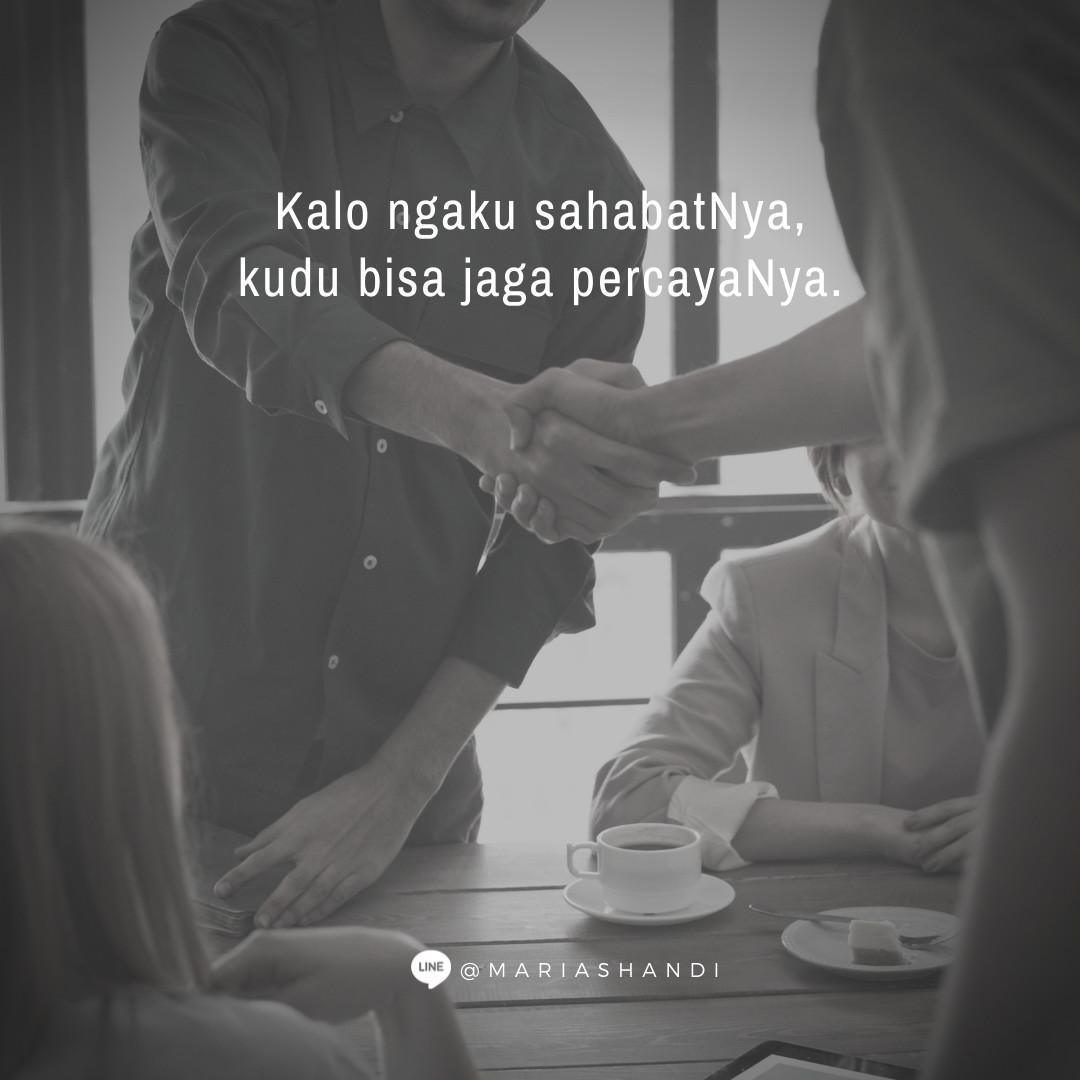 Kualitas Seorang Sahabat Kualitas Seorang Sahabat
