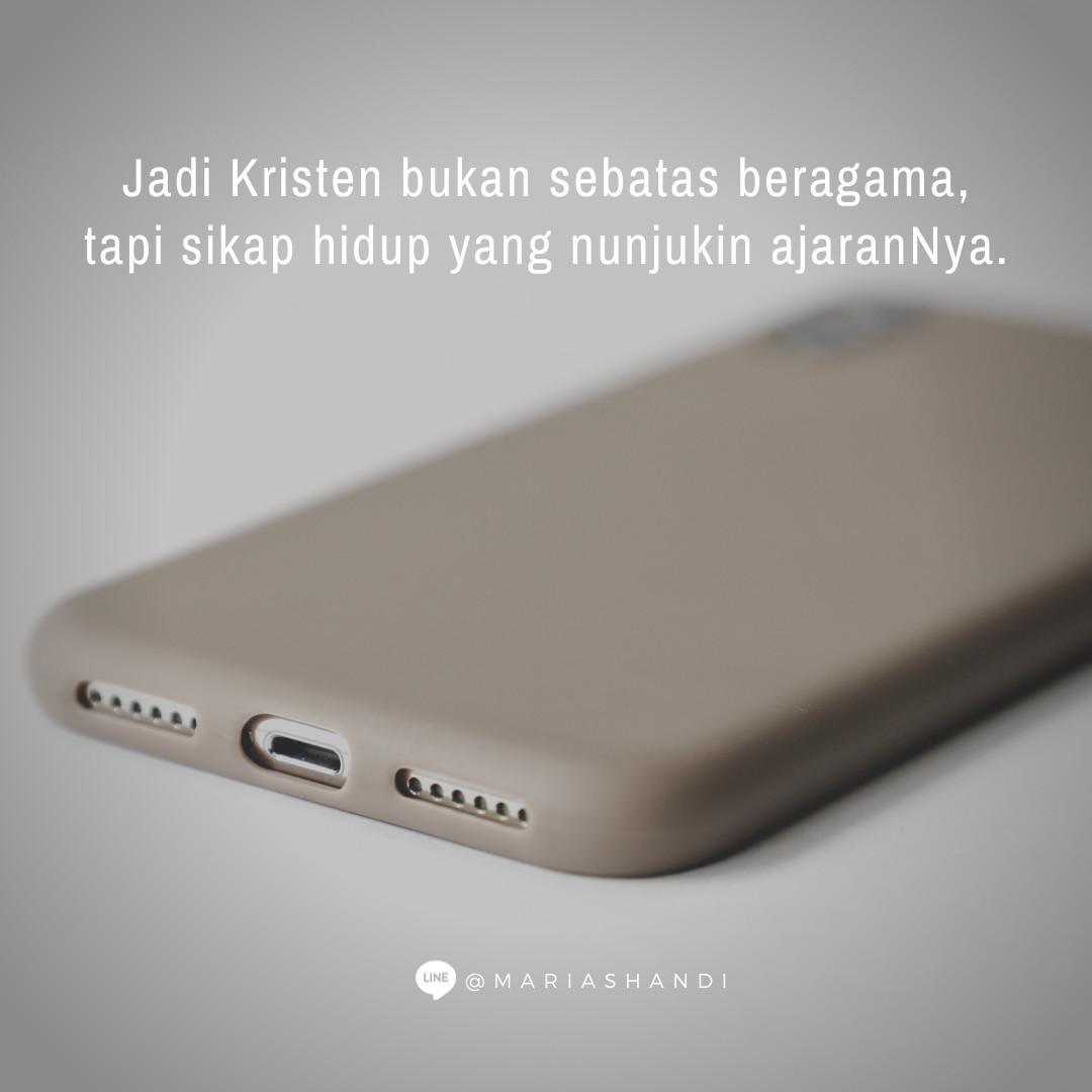 Kristen sebatas KTP Kristen sebatas KTP