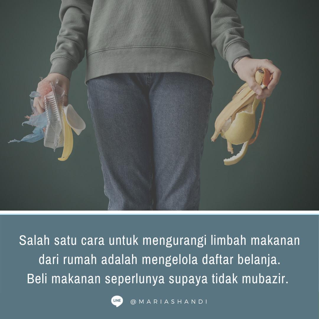Tips Kurangi Limbah Makanan Rumah Tangga