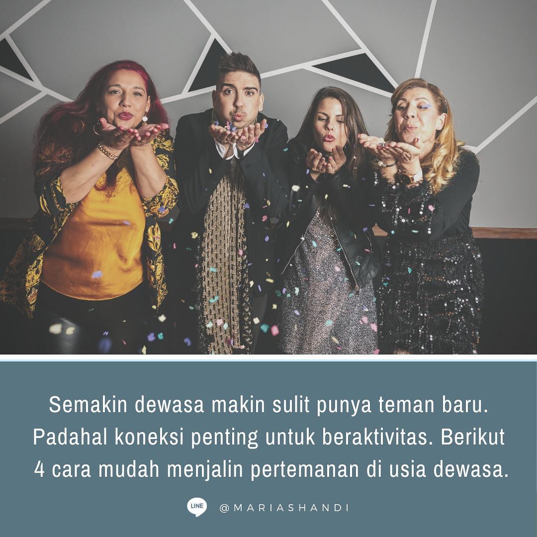 4 Cara Berteman di Usia Dewasa