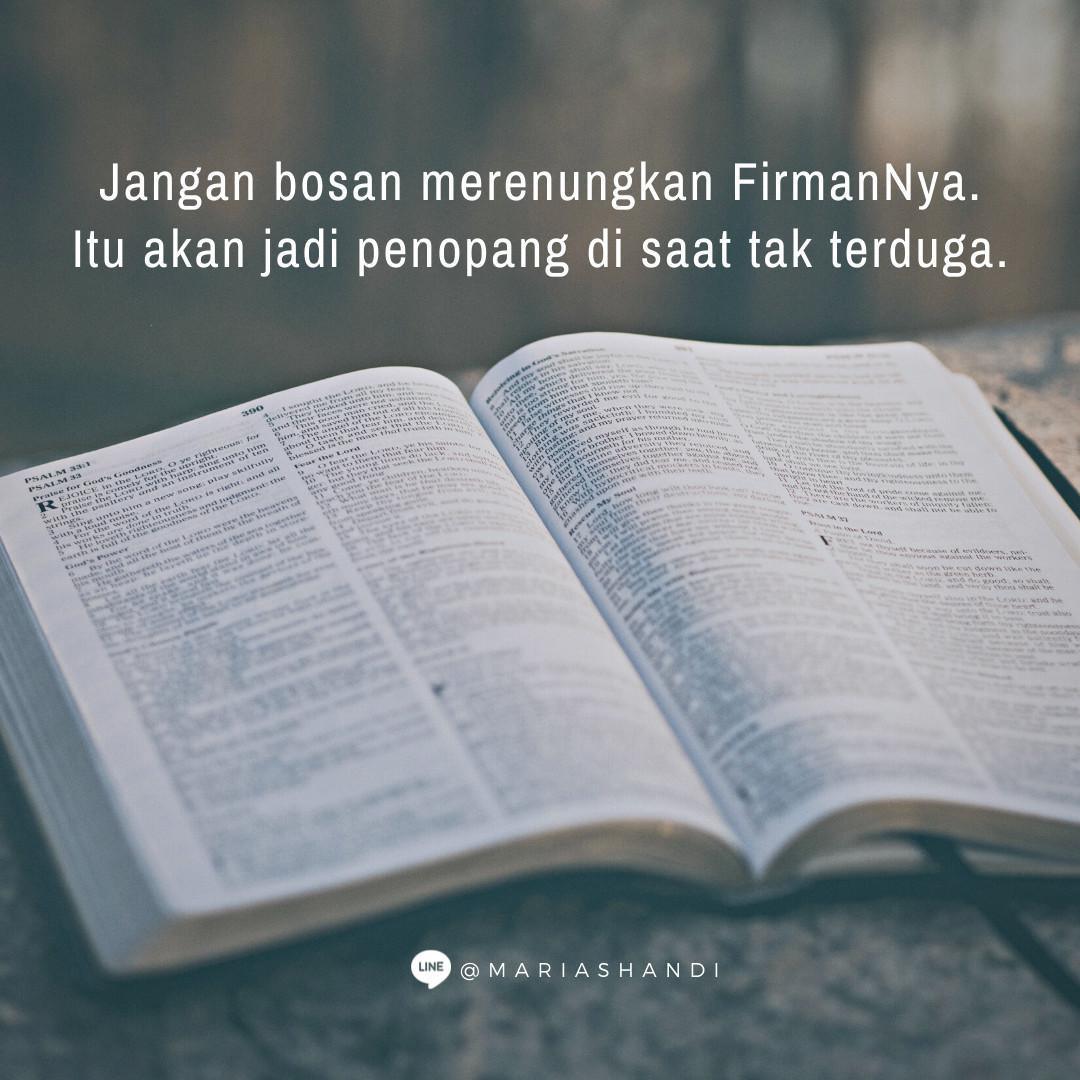 Merenungkan Firman Merenungkan Firman