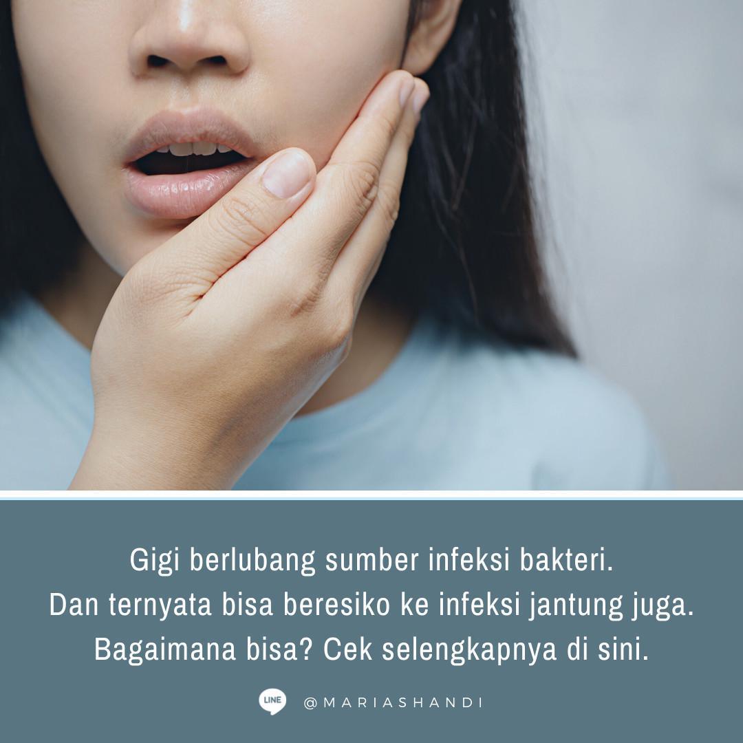 Gigi Berlubang Bikin Sakit Jantung Gigi Berlubang Bikin Sakit Jantung