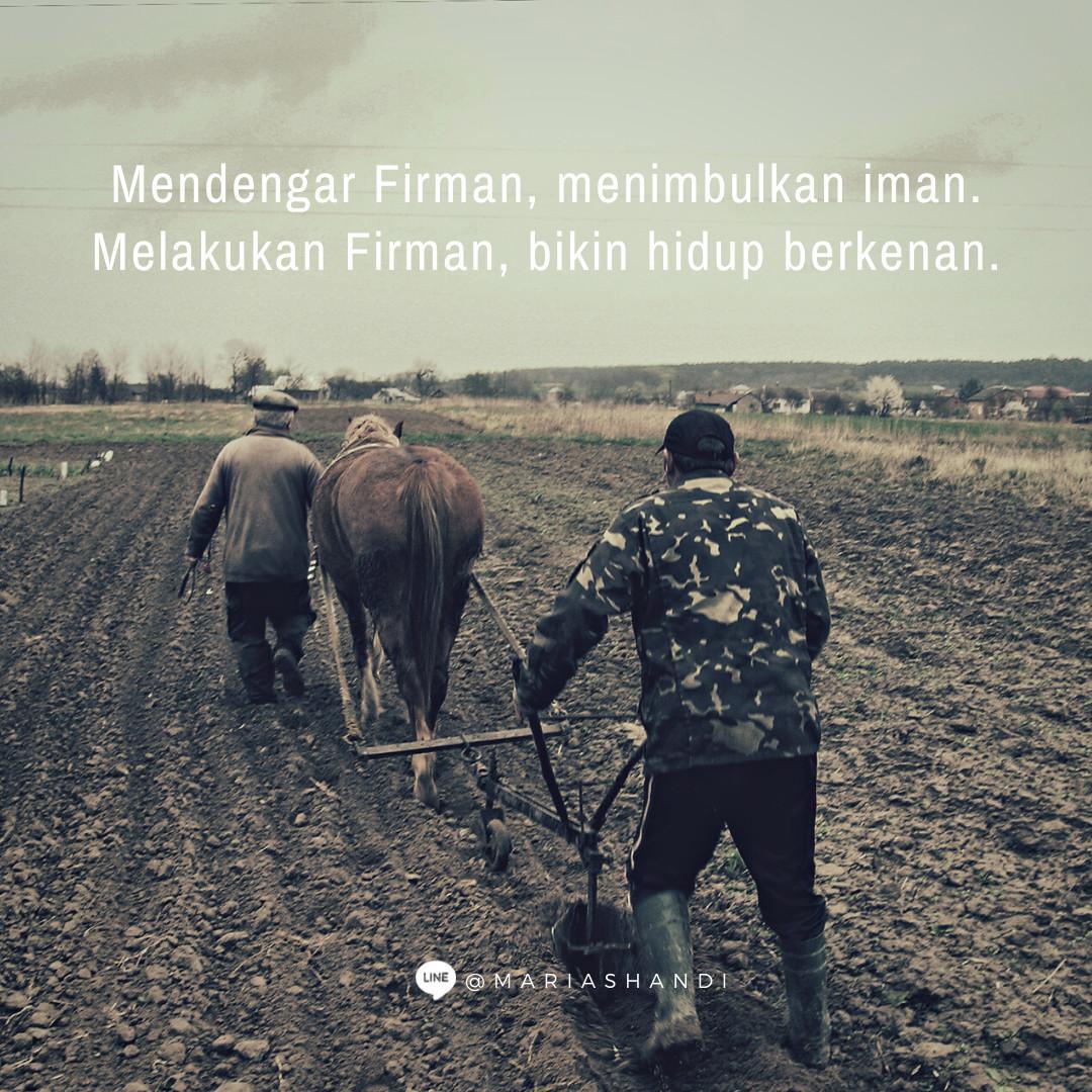 Melakukan Firman Melakukan Firman