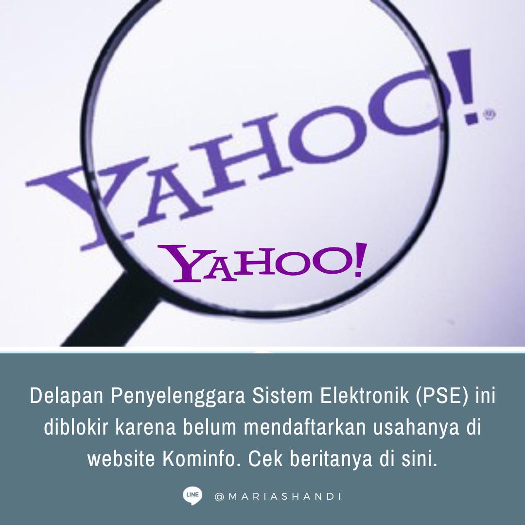 8 PSE ini diblokir oleh Kominfo 8 PSE ini diblokir oleh Kominfo