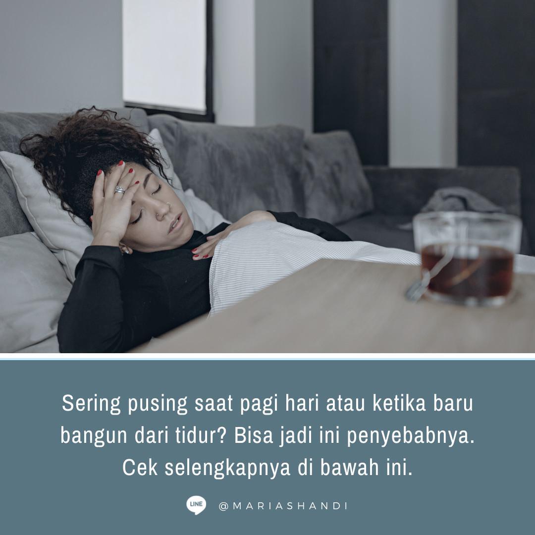 5 Penyebab Pusing pas Bangun Tidur 5 Penyebab Pusing pas Bangun Tidur
