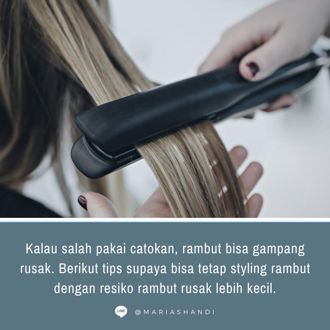 Tips Mencegah Rambut Rusak karena Catok Tips Mencegah Rambut Rusak karena Catok