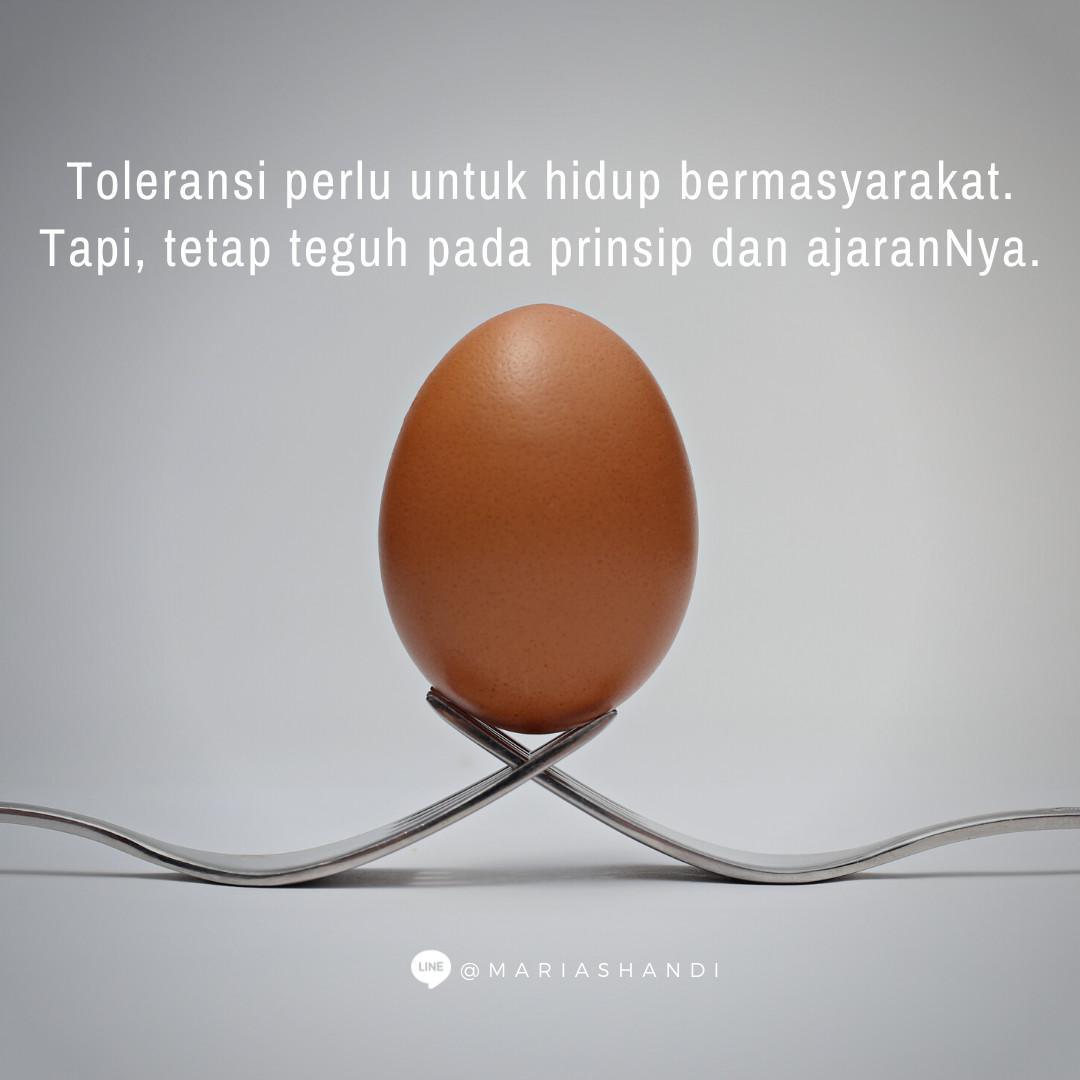 Toleransi bukan Kompromi Toleransi bukan Kompromi