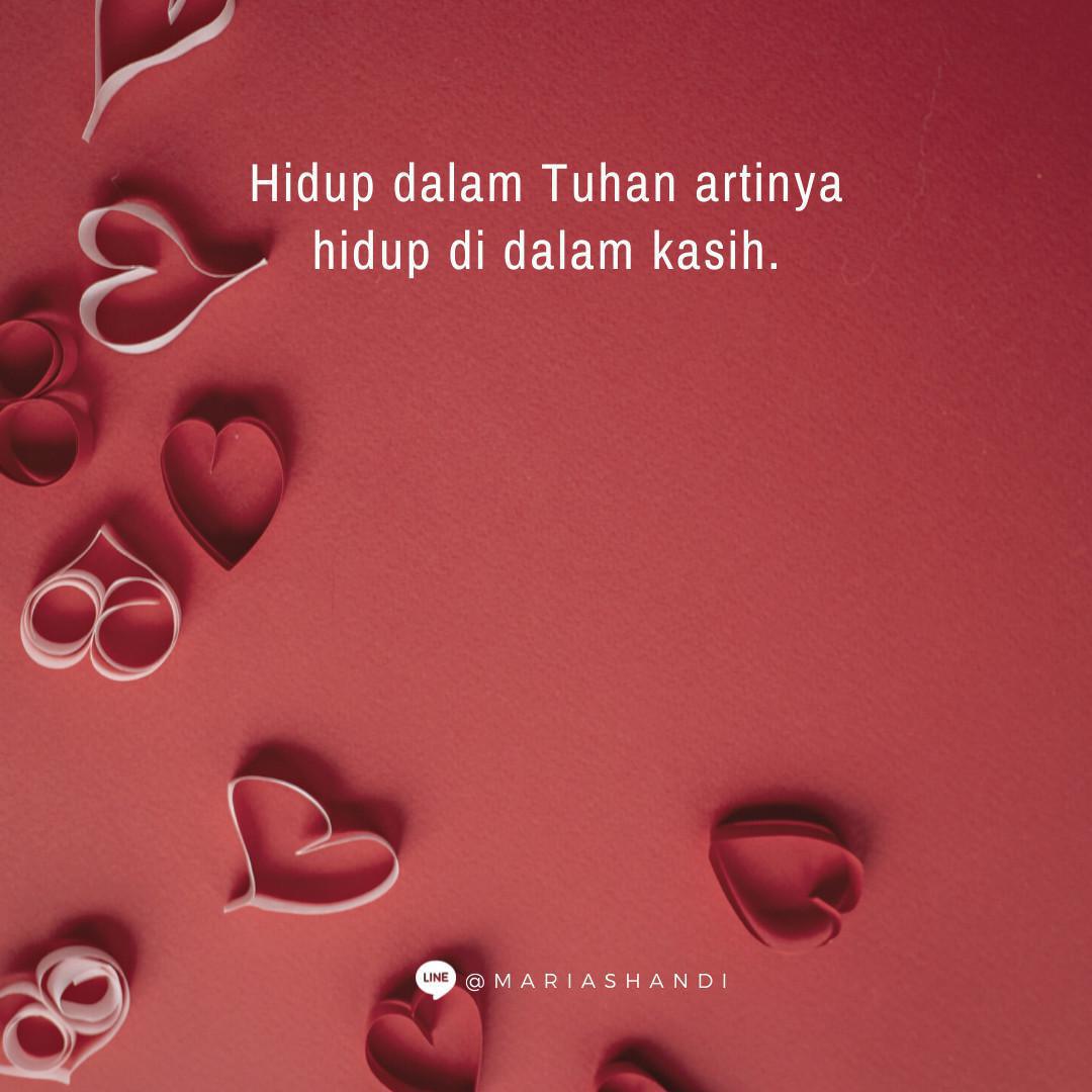 Hidup dalam Kasih Hidup dalam Kasih