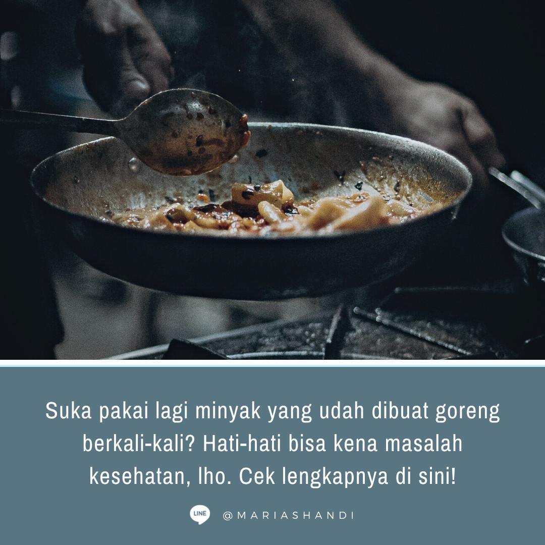 Bahaya Minyak Jelantah Bikin Ketar-Ketir Bahaya Minyak Jelantah Bikin Ketar-Ketir