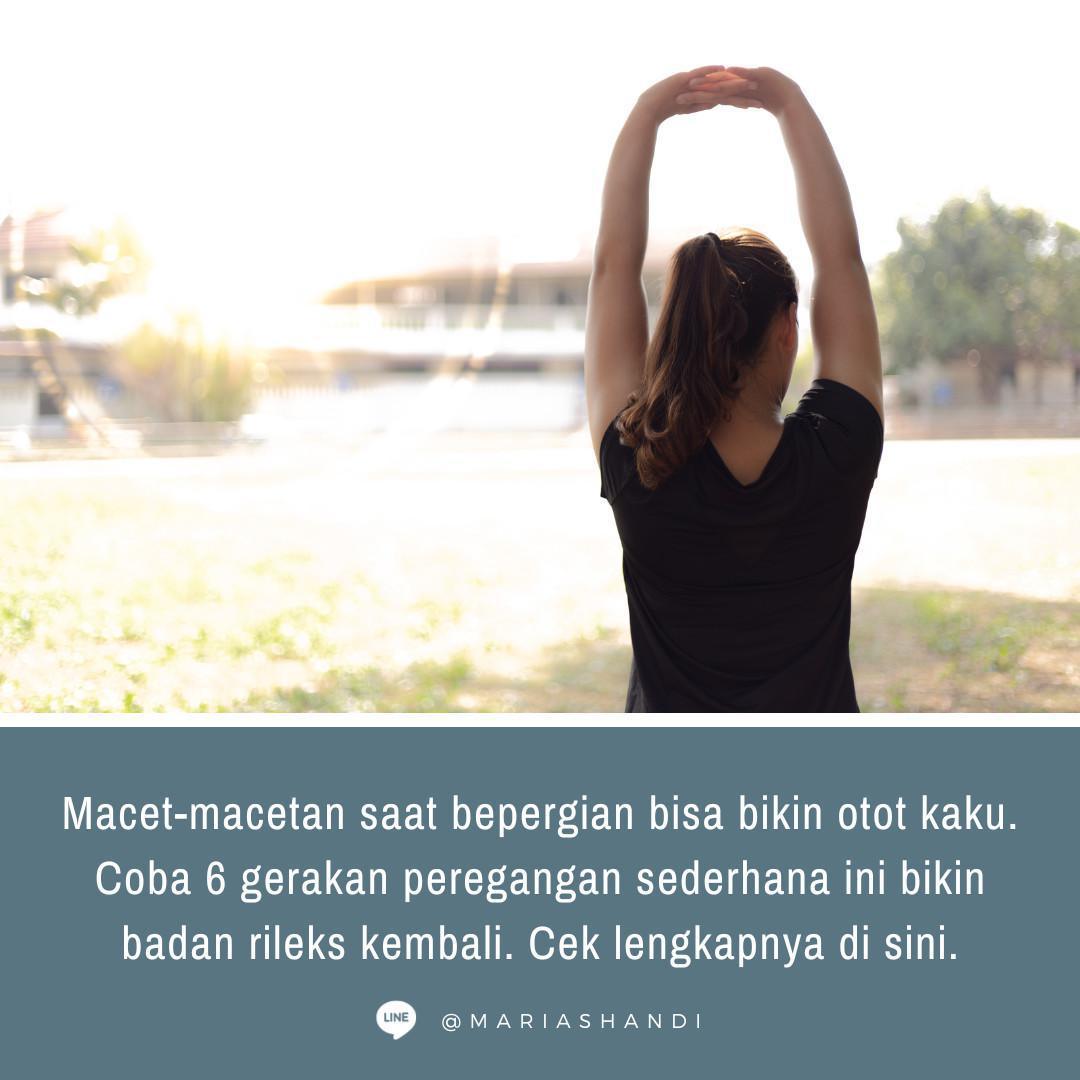 Peregangan Simpel Pas Macet-macetan Saat Mudik Peregangan Simpel Pas Macet-macetan Saat Mudik