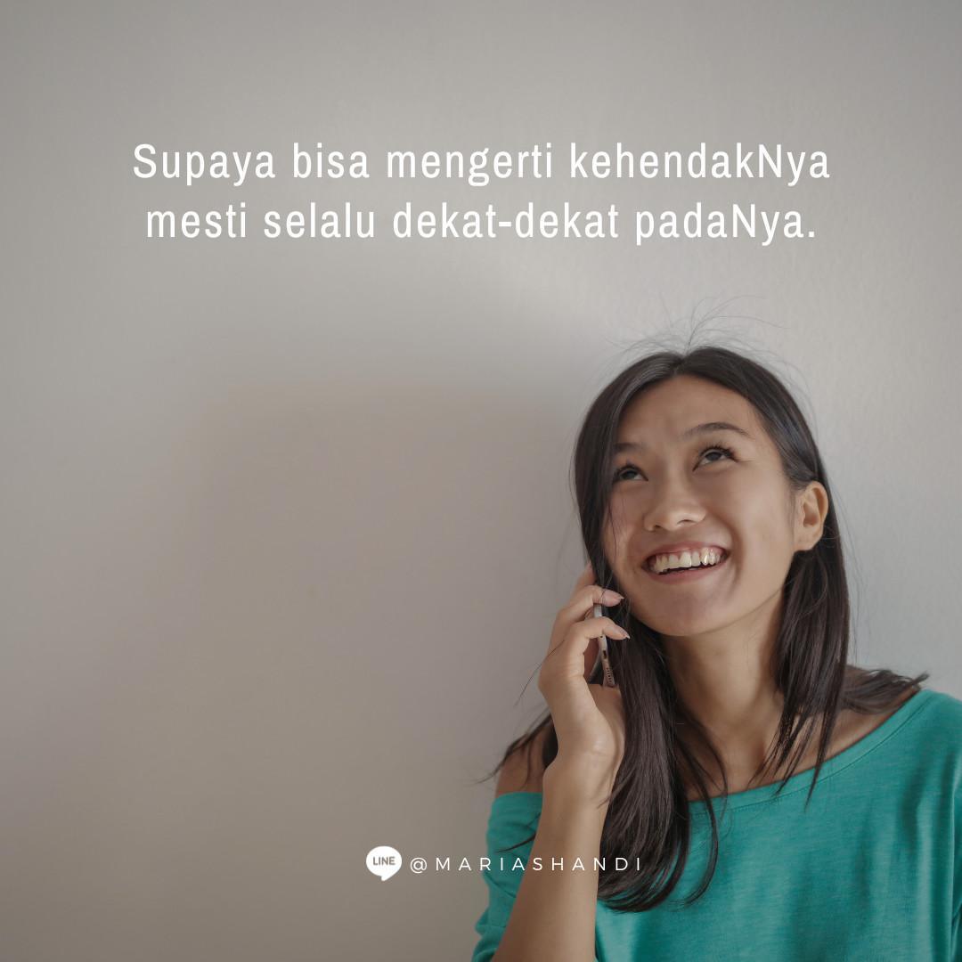 Melekat padaNya Melekat padaNya