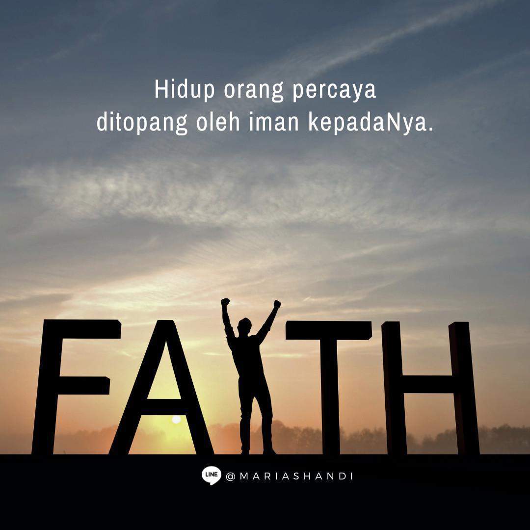 Ditopang Iman Ditopang Iman