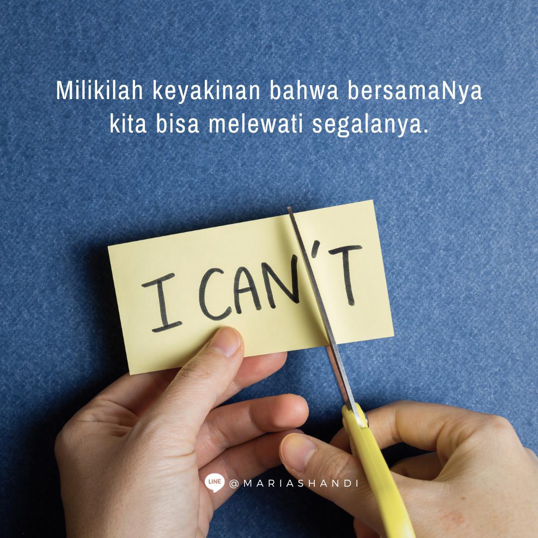  Saya bisa