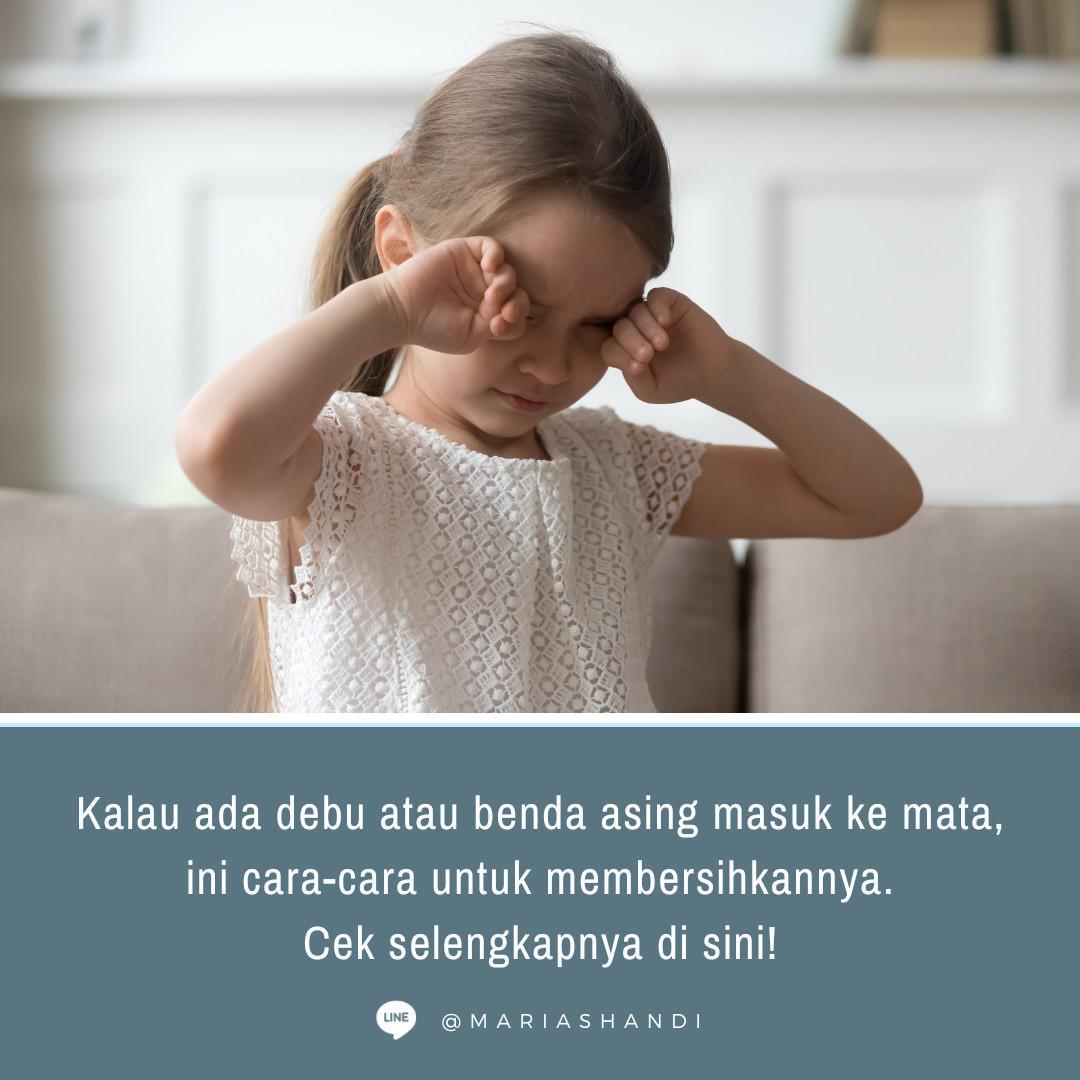 Cara Membersihkan Benda Asing yang Masuk ke Mata Cara Membersihkan Benda Asing yang Masuk ke Mata