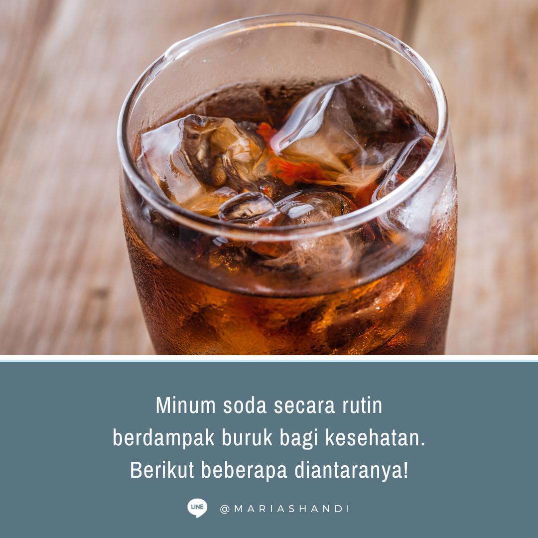 Dampak Minum Soda Rutin pada Kesehatan Dampak Minum Soda Rutin pada Kesehatan
