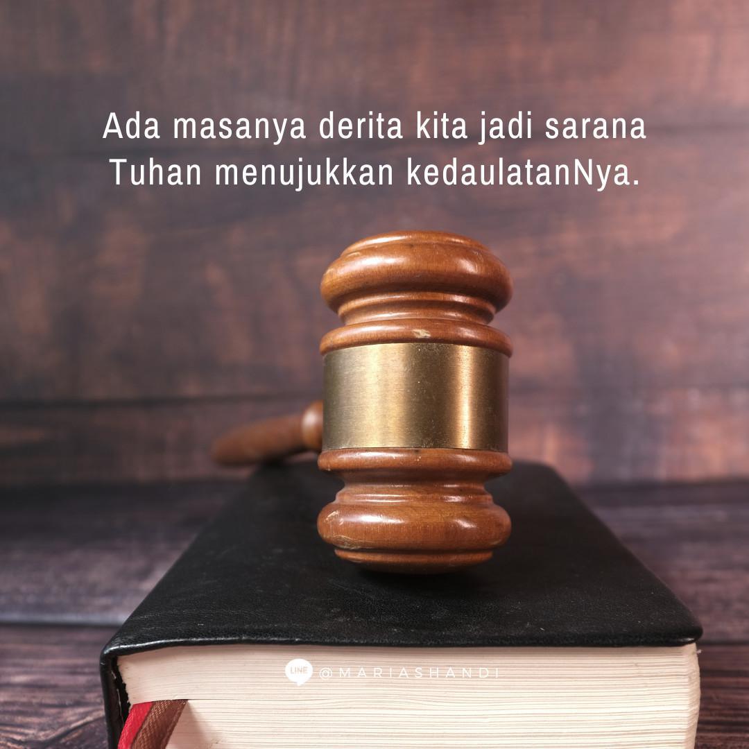 Menunjukkan KedaulatanNya Menunjukkan KedaulatanNya