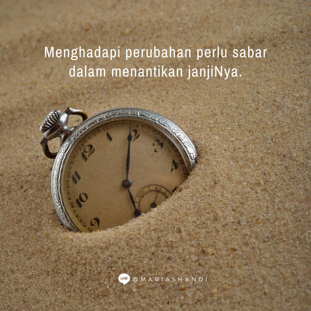 Menghadapi Perubahan dengan Sabar Menghadapi Perubahan dengan Sabar