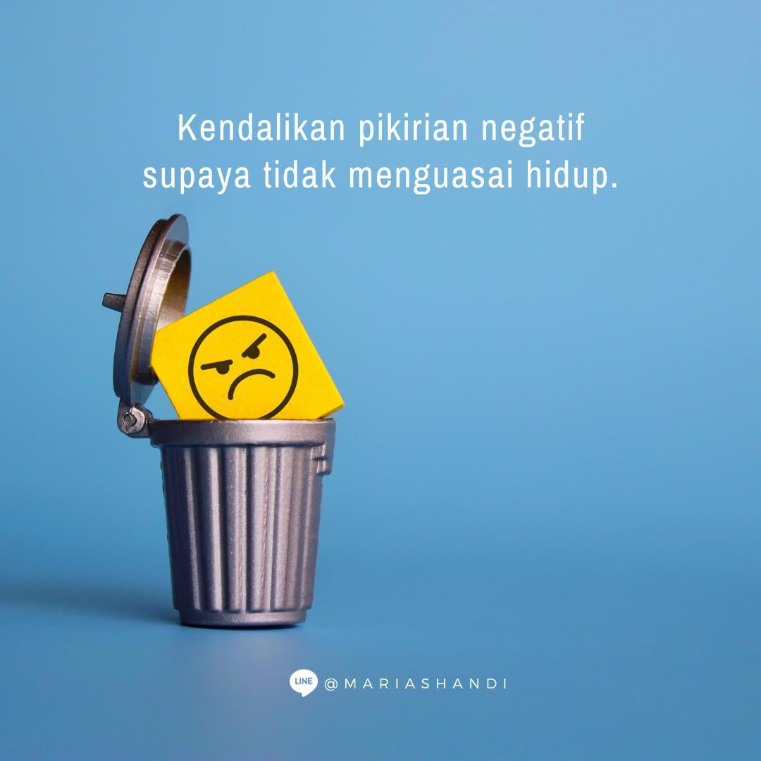 Mengendalikan Pikiran Negatif Mengendalikan Pikiran Negatif