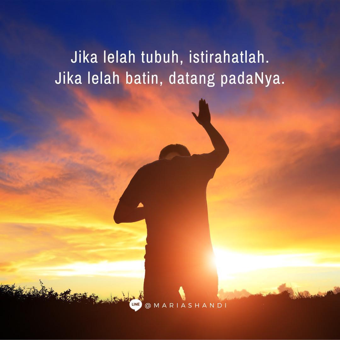Menyikapi Rasa Capek dengan Istirahat Menyikapi Rasa Capek dengan Istirahat