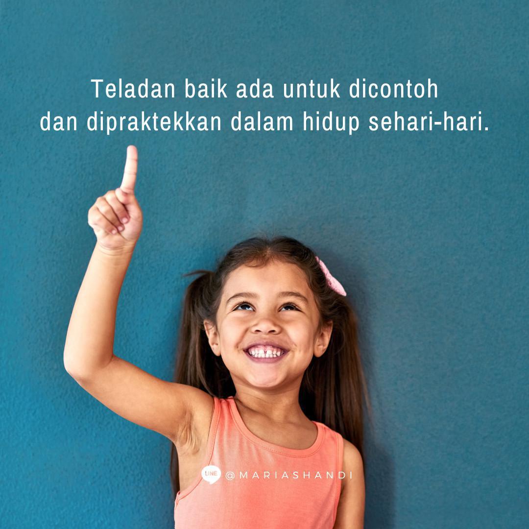 Meneladani Contoh yang Baik Meneladani Contoh yang Baik