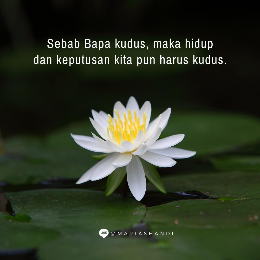 Kekudusan dan Konsistensi Kekudusan dan Konsistensi