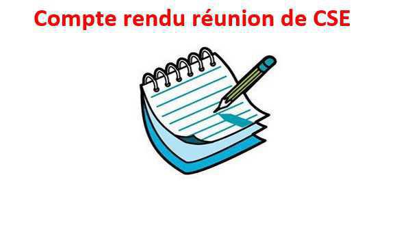 Compte rendu CSE Compte rendu CSE