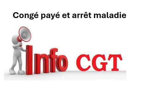 Congé payé et arrêt maladie