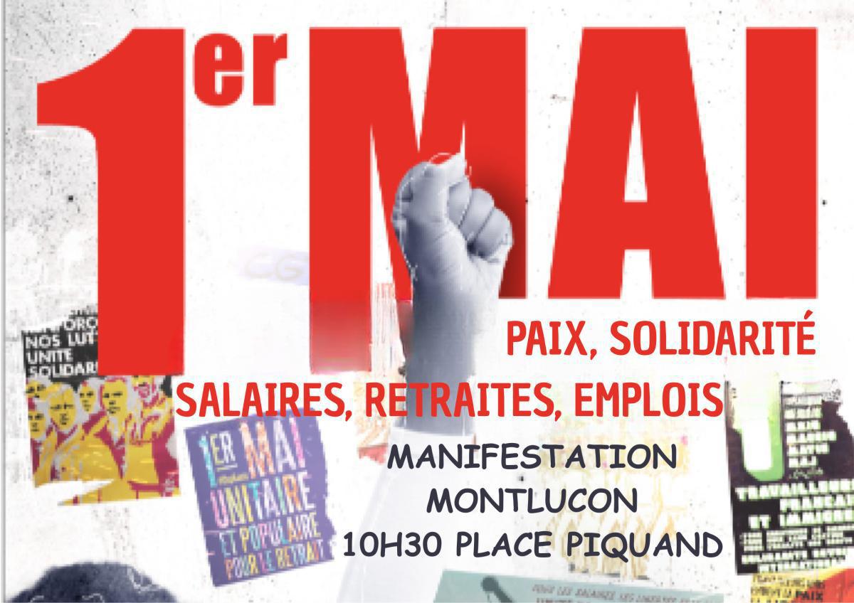 Manifestation 1er mai 2025