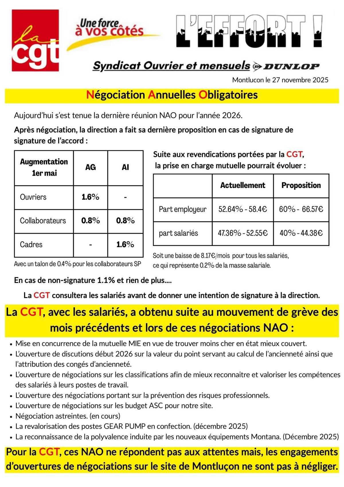 Négociation Annuelle Obligatoire 2026