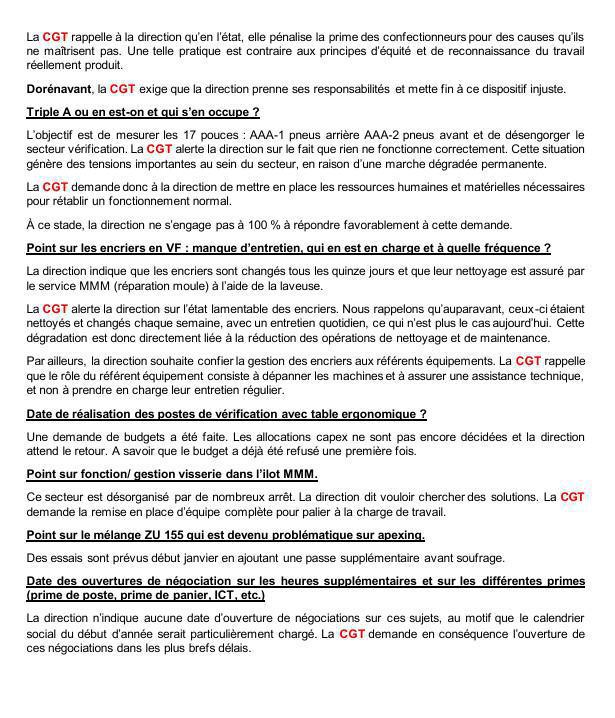 Compte rendu CSE du 19 décembre 2025