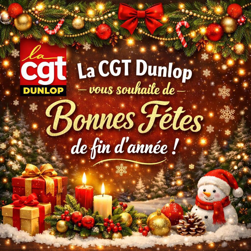 Bonnes fêtes de fin d'année 