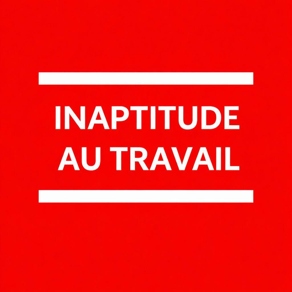 Inaptitude au travail