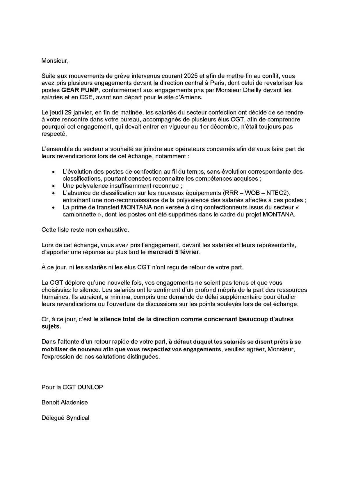 Délégation Confection du jeudi 29 février