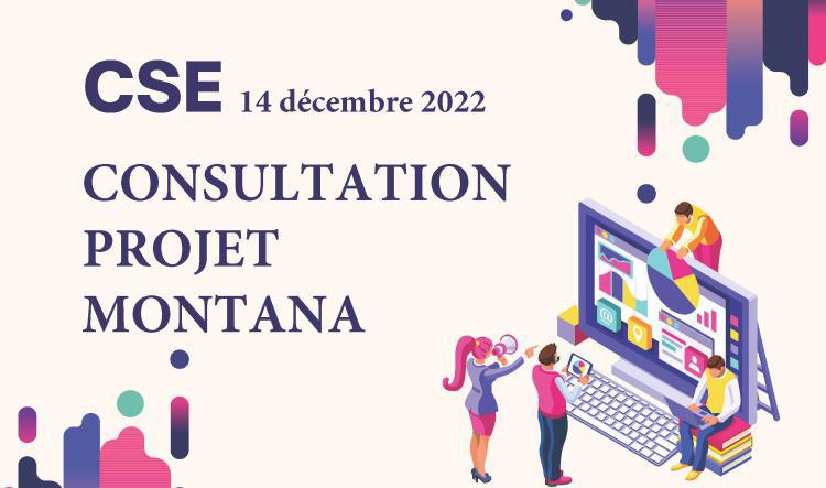 Info-consultation  du CSE  projet MONTANA