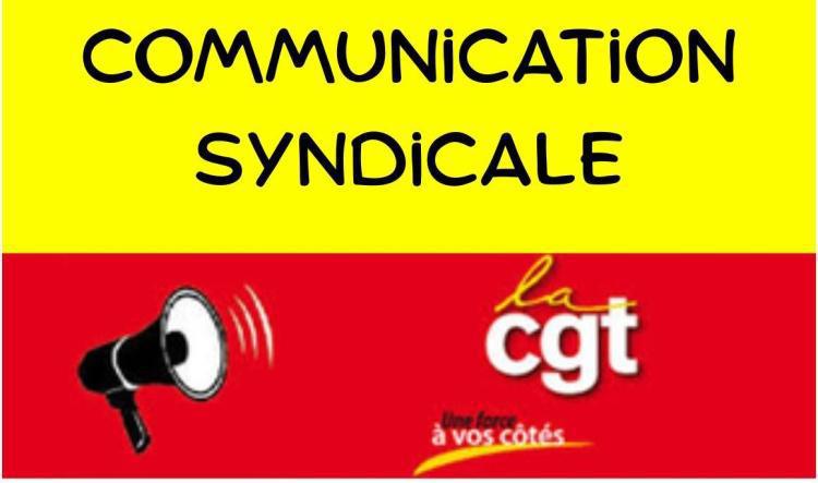 Communication syndicale, reconduction du mouvement de grève !