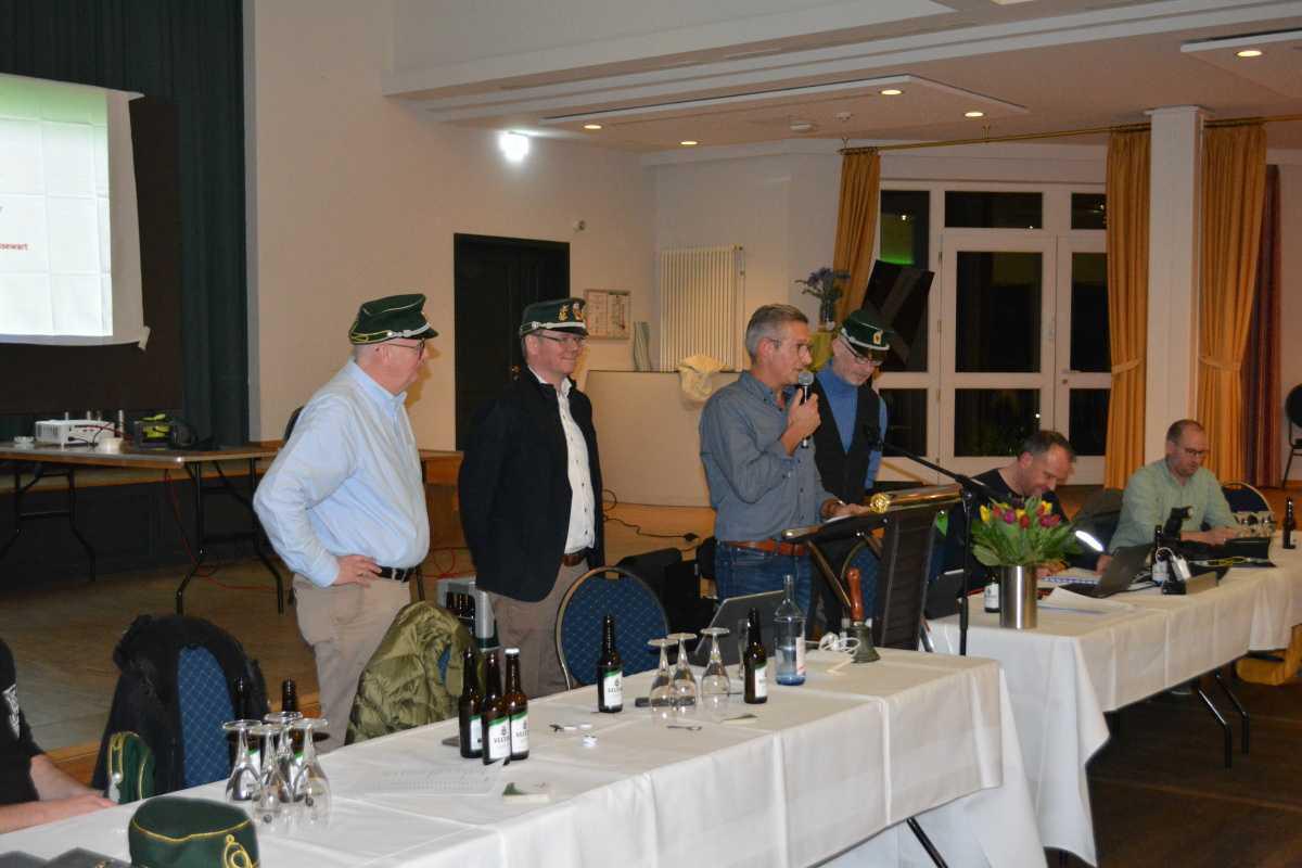 Standing Ovations für Daniel Grönniger auf der Generalversammlung 2025 Standing Ovations für Daniel Grönniger auf der Generalversammlung 2025