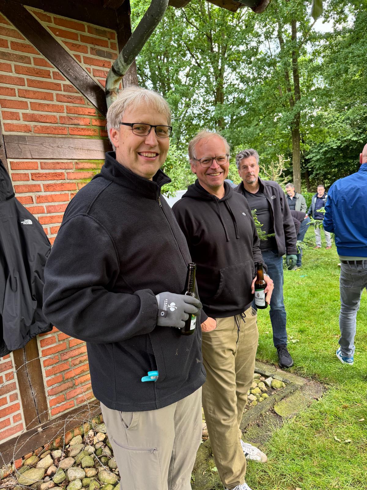 24 Meter Bogen für die Freitreppe sind gebunden!!! 24 Meter Bogen für die Freitreppe sind gebunden!!!