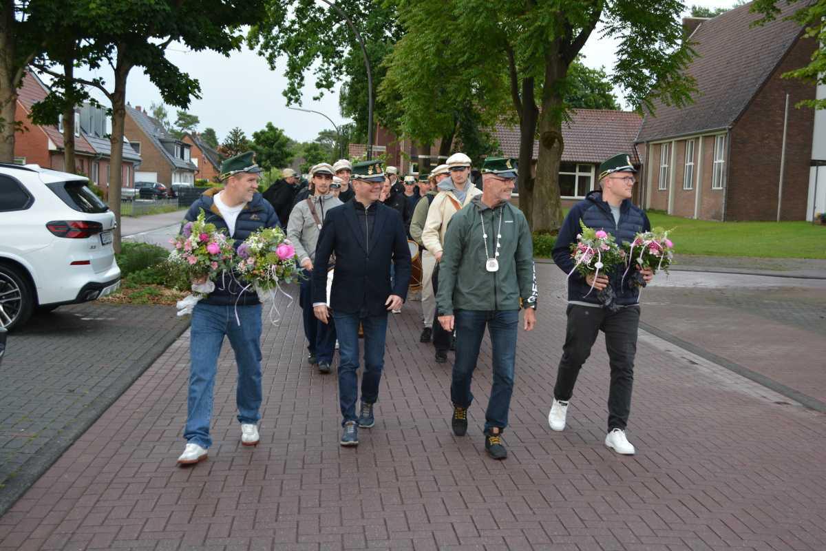 Bilder vom "Bogenaufhängen"