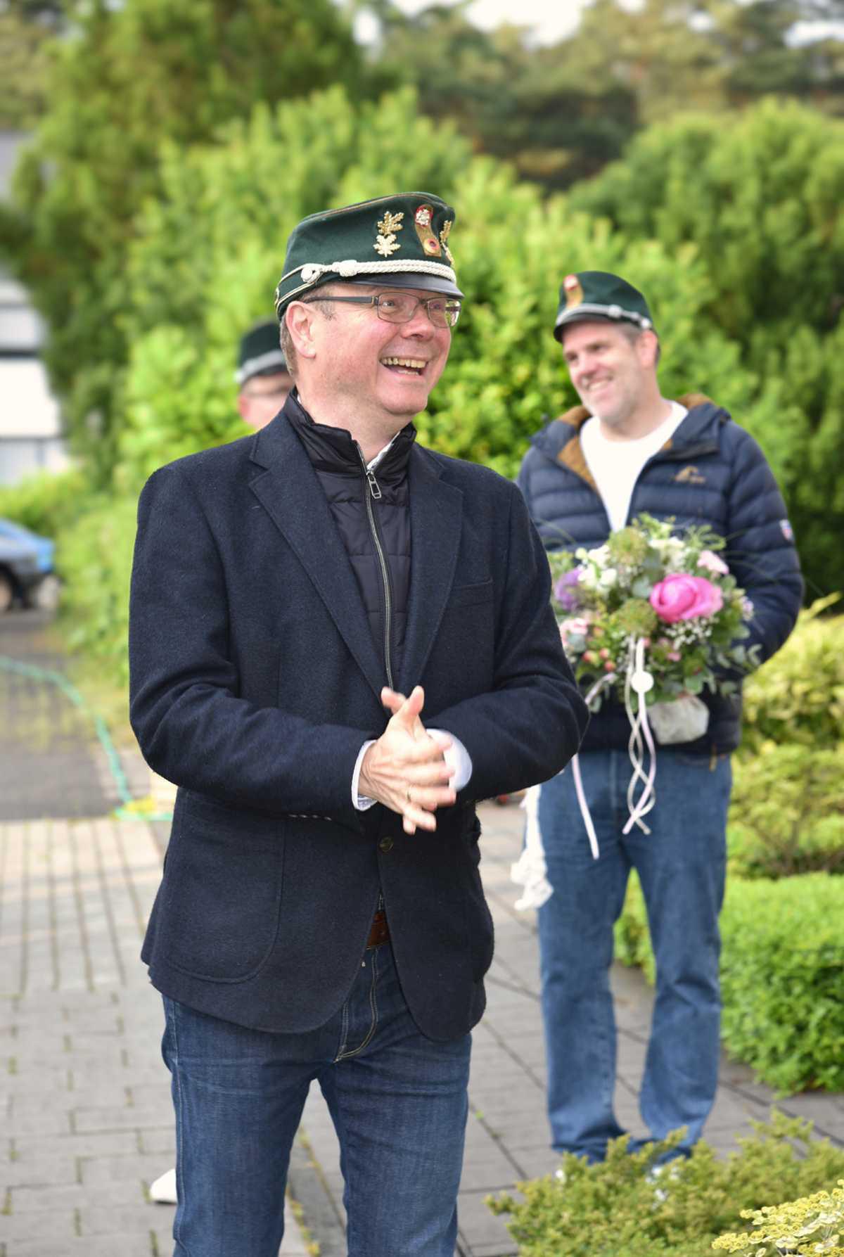 Bilder vom "Bogenaufhängen"