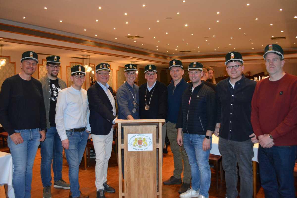 Torsten Timmer ist neuer Kommandeur der Lingener Bürgerschützen