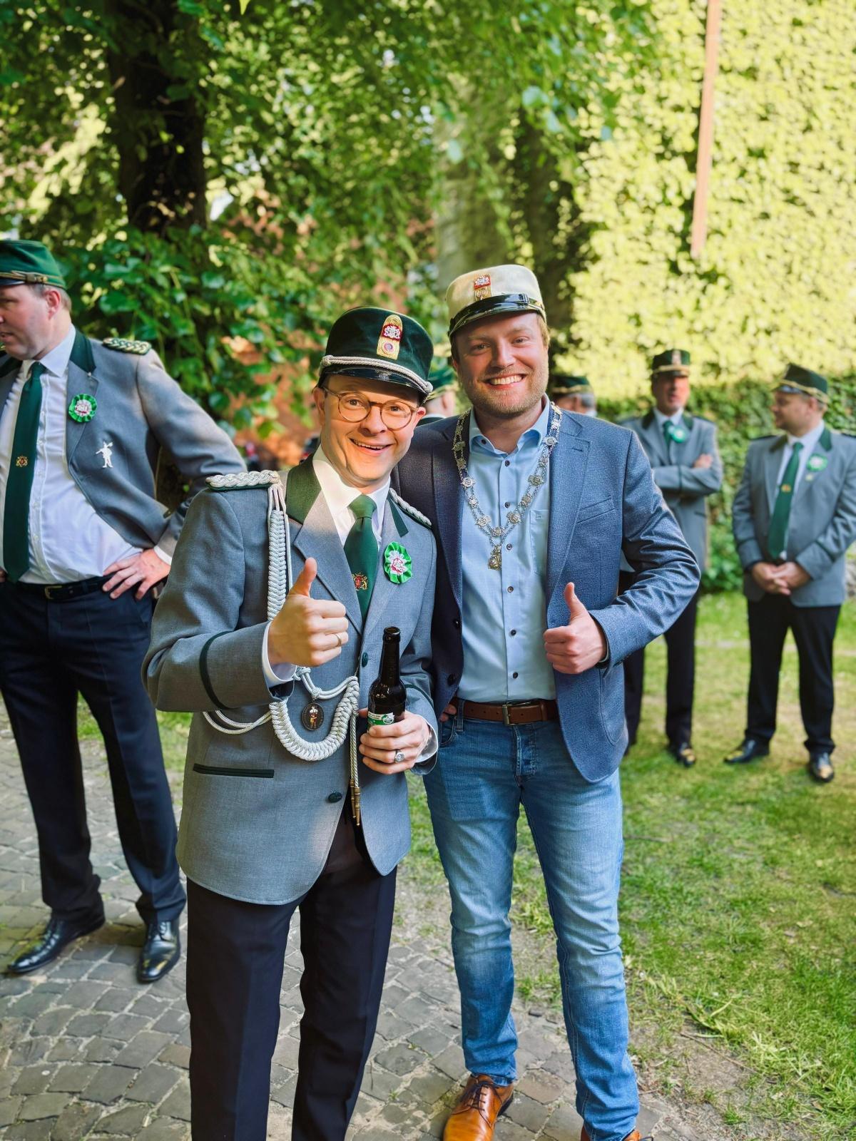 Kommersabend mit guter Stimmung