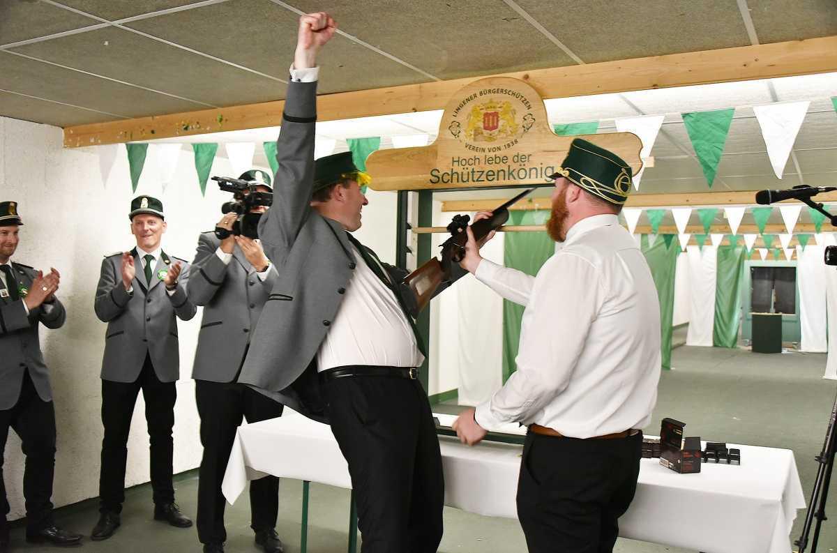 Max Gerfried van Lengerich ist unser neuer König Max Gerfried van Lengerich ist unser neuer König