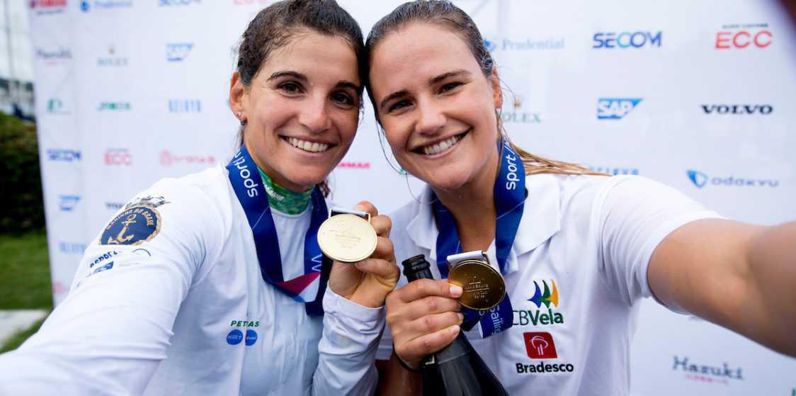 Martine e Kahena fecham campanha do ouro e Jorge Zarif luta por pódio no evento-teste Martine e Kahena fecham campanha do ouro e Jorge Zarif luta por pódio no evento-teste