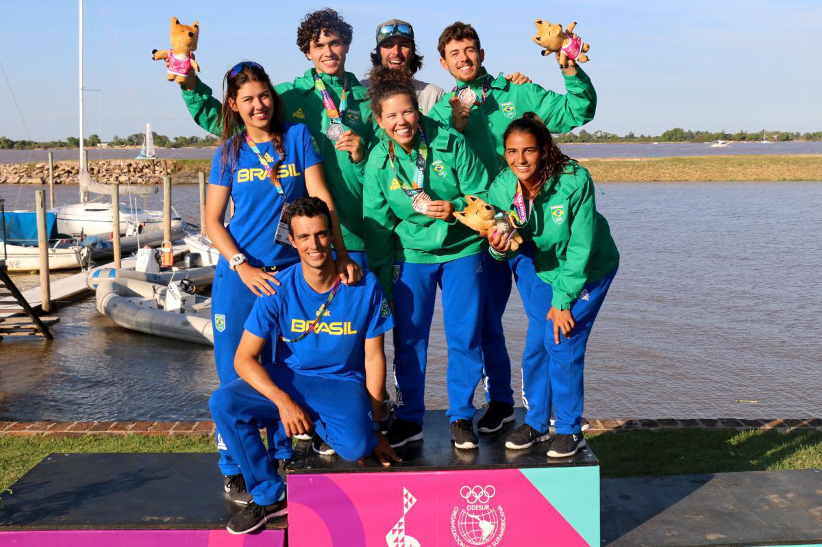Brasil conquista quatro medalhas nos Jogos Sul-Americamos de Praia